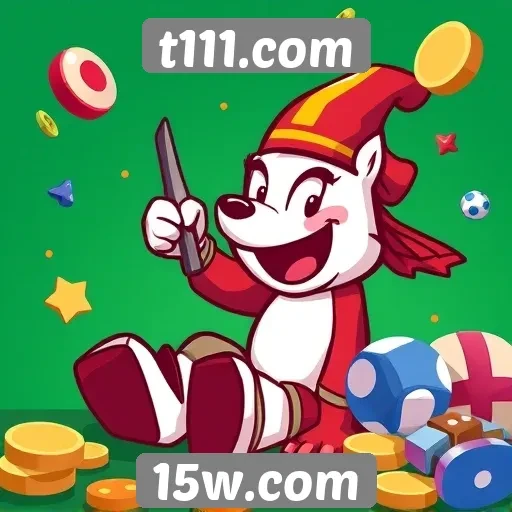 Diversidade de jogos disponíveis em t111.com